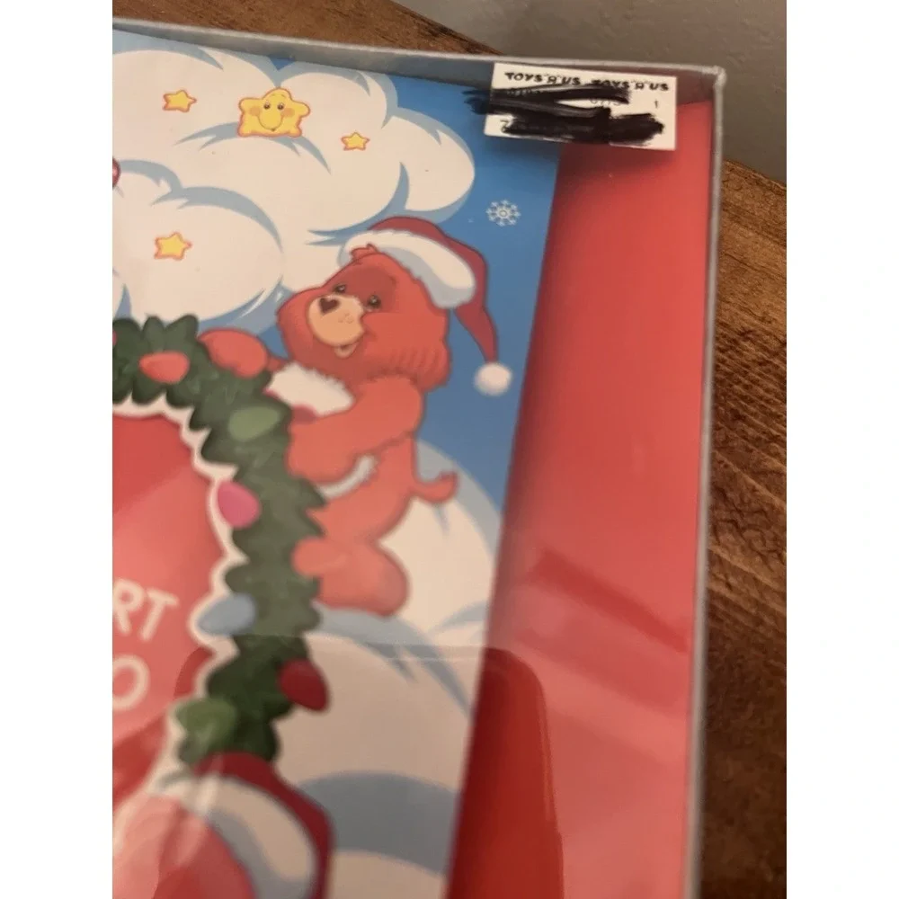 Care Bear Christmas Cards Photo Frame Holiday Greetings Set Of 10 Vintage Xmas